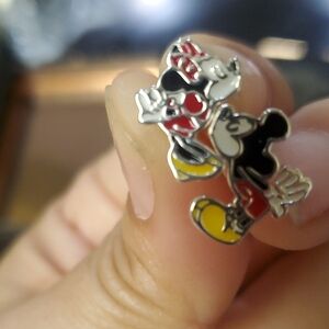 Disney Silver and Red Character Pin